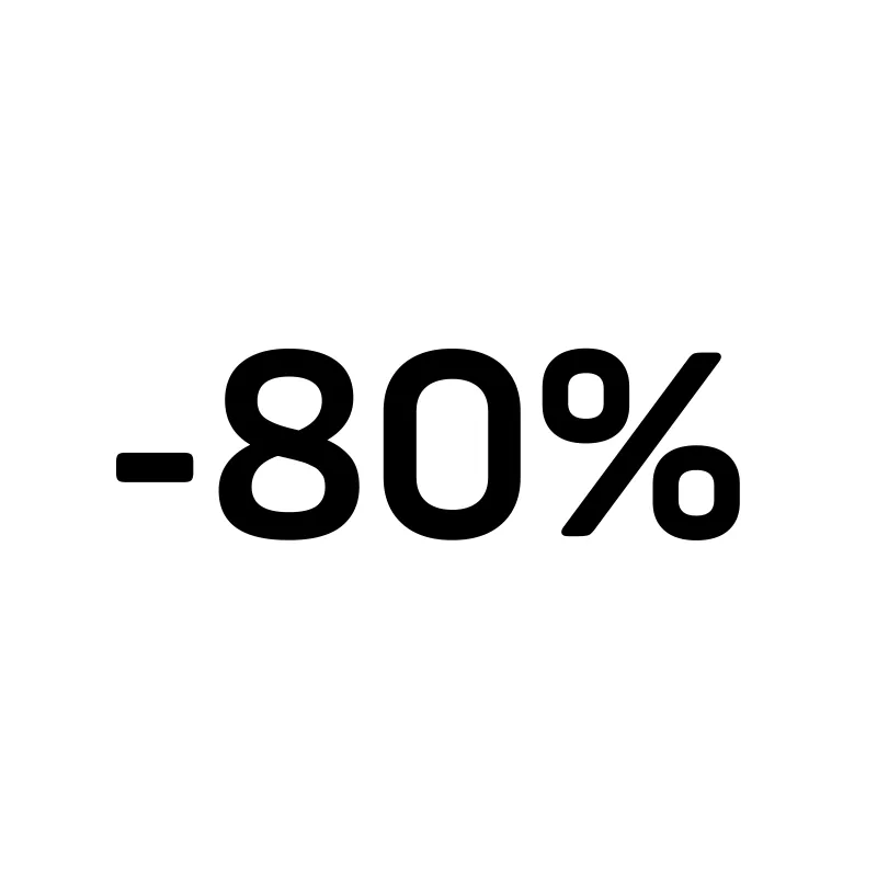 -80%
